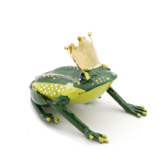 Frosch dunkelgrün, Gartenfigur, Gartendekoration