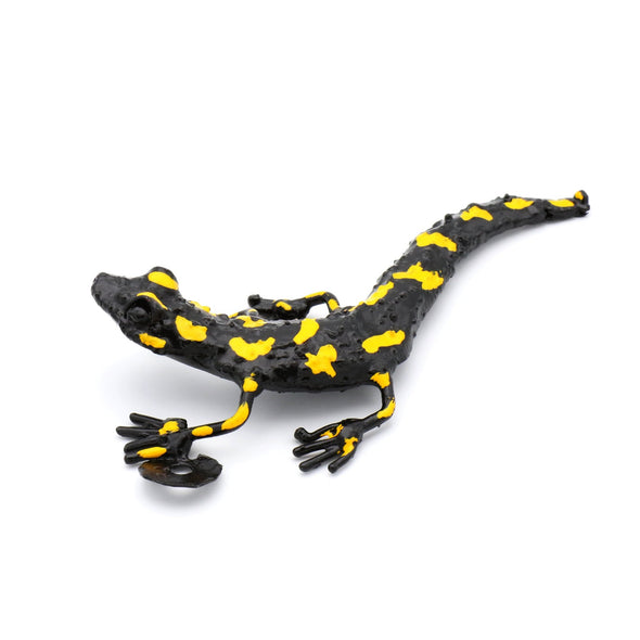 Feuersalamander aus Recycling Metall für Haus und Garten. Salamander zur Dekoration für Haus und Garten.